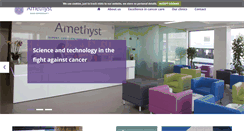 Desktop Screenshot of amethyst-radiotherapy.com